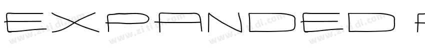 Expanded Regular字体转换